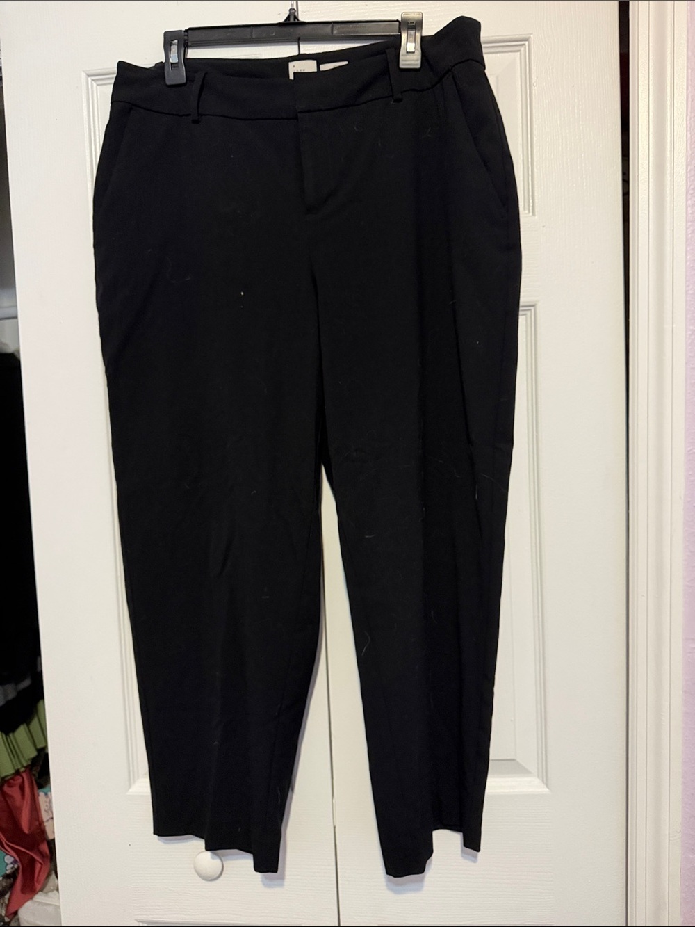 a new day Black Slim Tapered Dress Pants